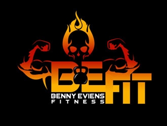 Benny Eviens Fitness  logo design by DreamLogoDesign
