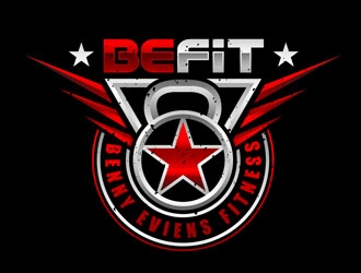 Benny Eviens Fitness  logo design by DreamLogoDesign