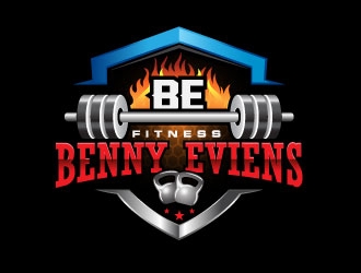 Benny Eviens Fitness  logo design by Suvendu