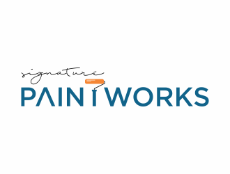 Signature Paintworks  logo design by hopee