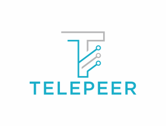 Telepeer logo design by checx