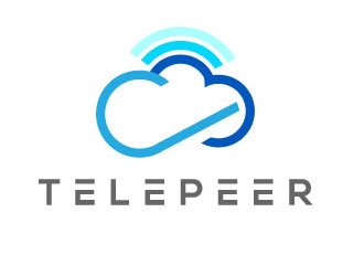 Telepeer logo design by logoguy