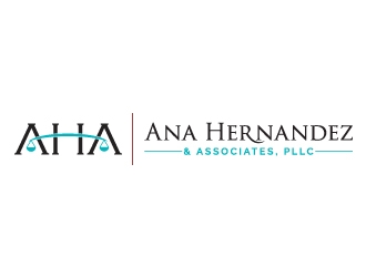 Ana Hernandez & Associates, PLLC logo design by JJlcool
