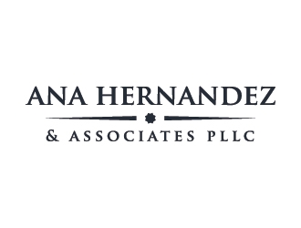 Ana Hernandez & Associates, PLLC logo design by Fear