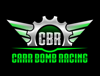 Carr Bomb Racing logo design by serprimero