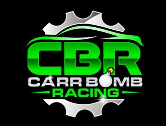Carr Bomb Racing logo design by DreamLogoDesign