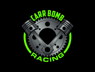 Carr Bomb Racing logo design by Kruger