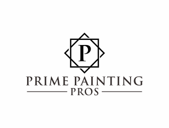 Prime Painting Pros logo design by checx