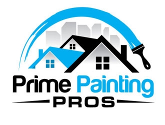 Prime Painting Pros logo design by logoguy