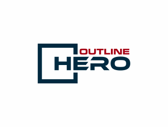 Outline Hero logo design by ammad
