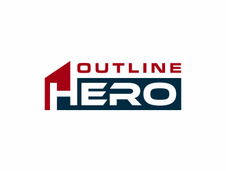 Outline Hero logo design by ammad