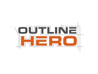 Outline Hero logo design by JJlcool