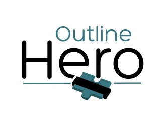 Outline Hero logo design by ruki