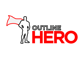 Outline Hero logo design by AnuragYadav