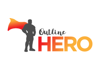 Outline Hero logo design by AnuragYadav
