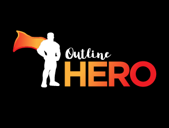 Outline Hero logo design by AnuragYadav