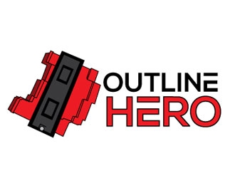 Outline Hero logo design by logoguy
