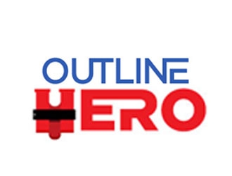 Outline Hero logo design by logoguy