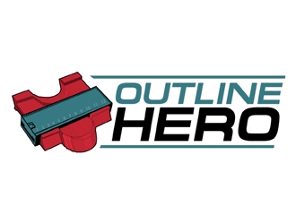 Outline Hero logo design by MAXR
