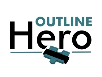 Outline Hero logo design by ruki