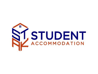 STAK Student Accommodation logo design by BrainStorming
