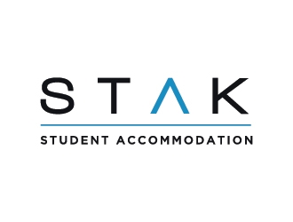 STAK Student Accommodation logo design by Fear