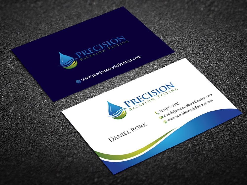 Precision Backflow Testing logo design by cre8vpix