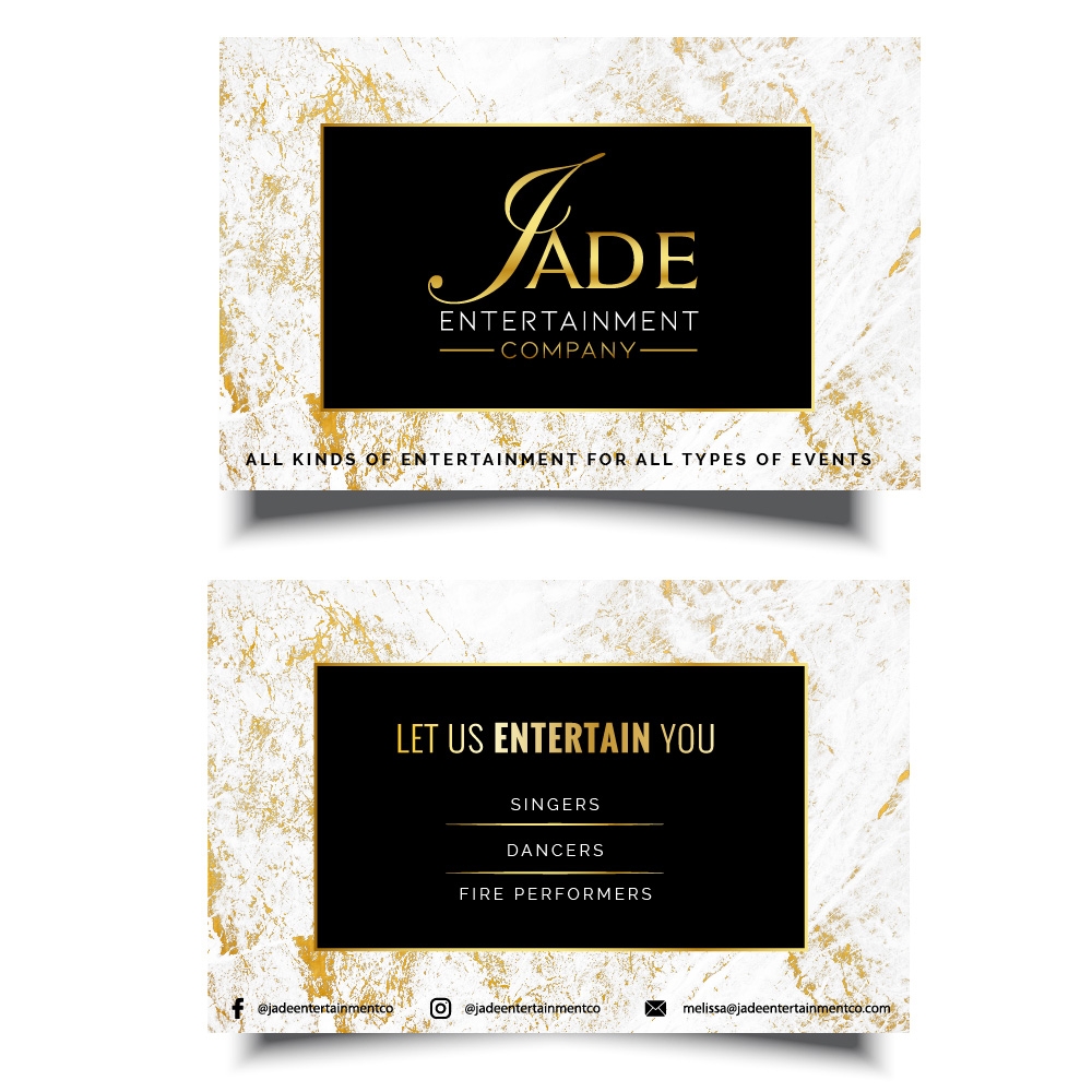 Jade Entertainment Company  logo design by AnuragYadav