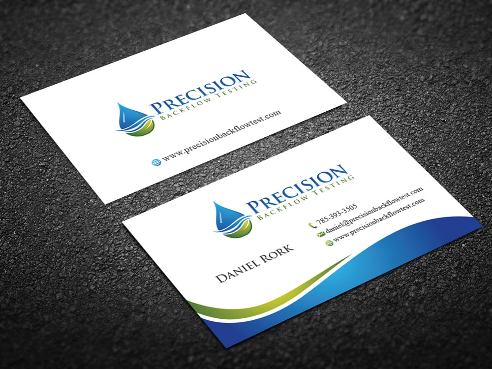 Precision Backflow Testing logo design by cre8vpix