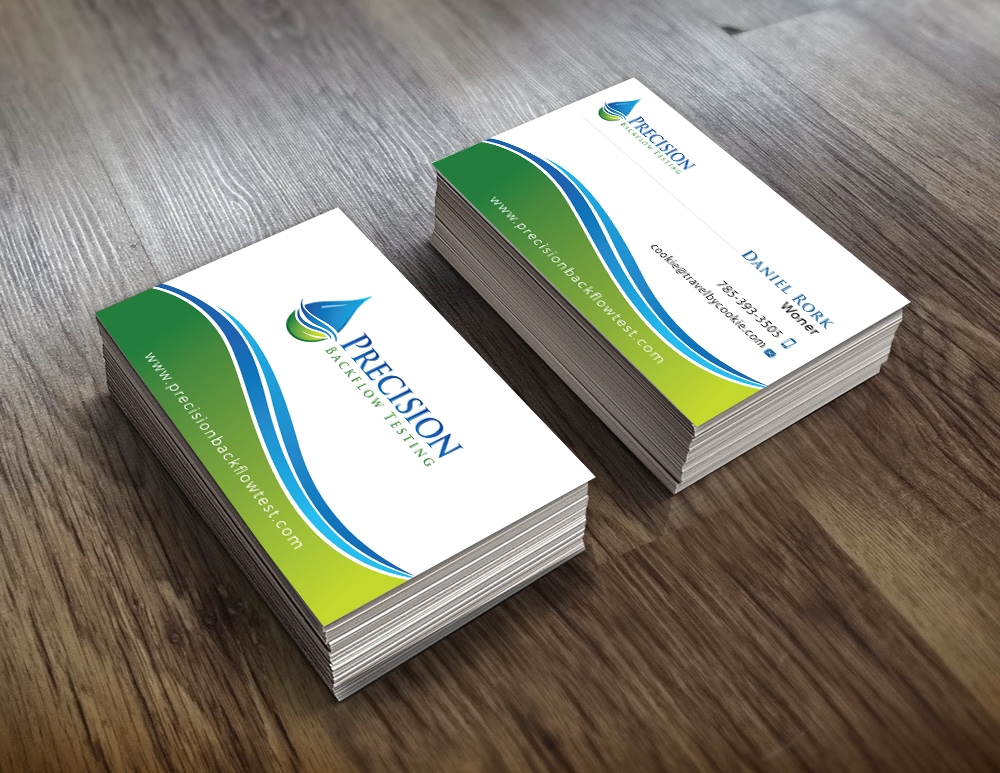 Precision Backflow Testing logo design by SmartDesigner