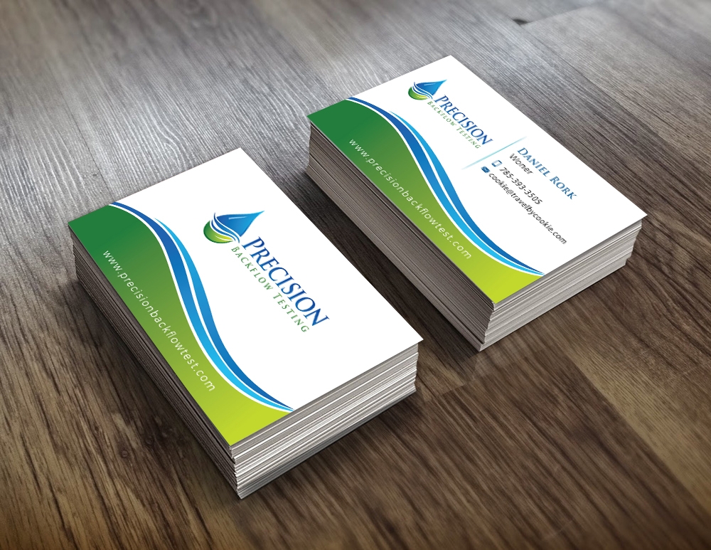 Precision Backflow Testing logo design by SmartDesigner