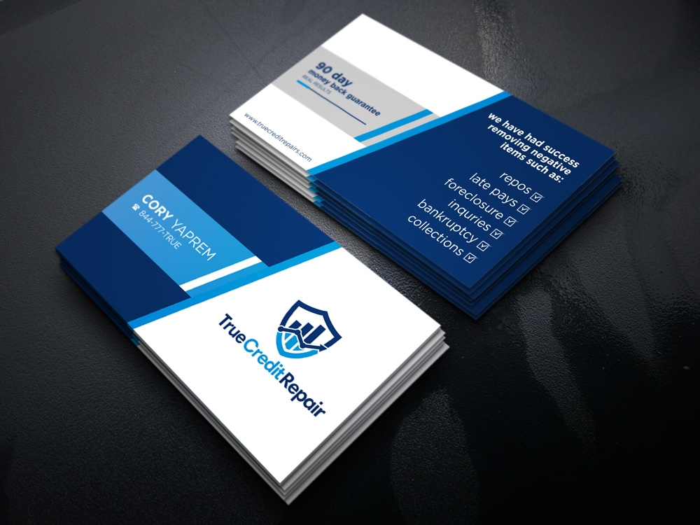 True Credit Repair logo design by mletus