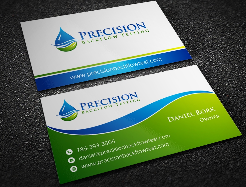 Precision Backflow Testing logo design by Kindo