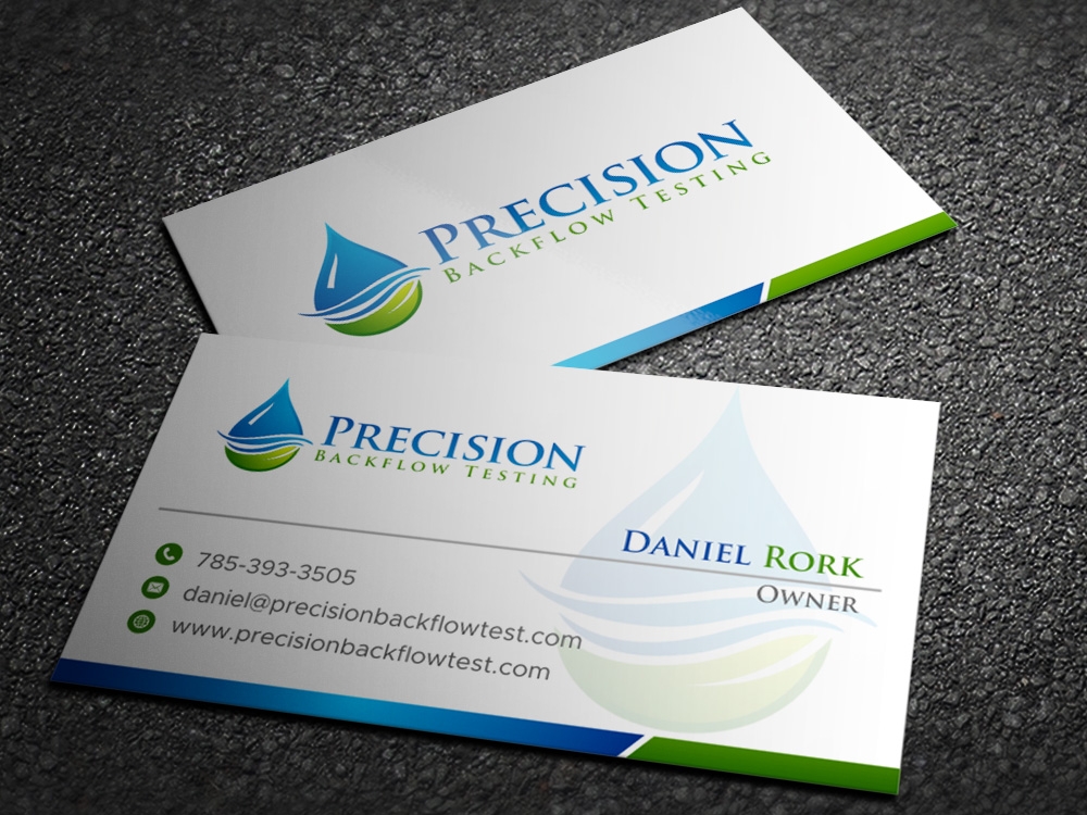 Precision Backflow Testing logo design by Kindo