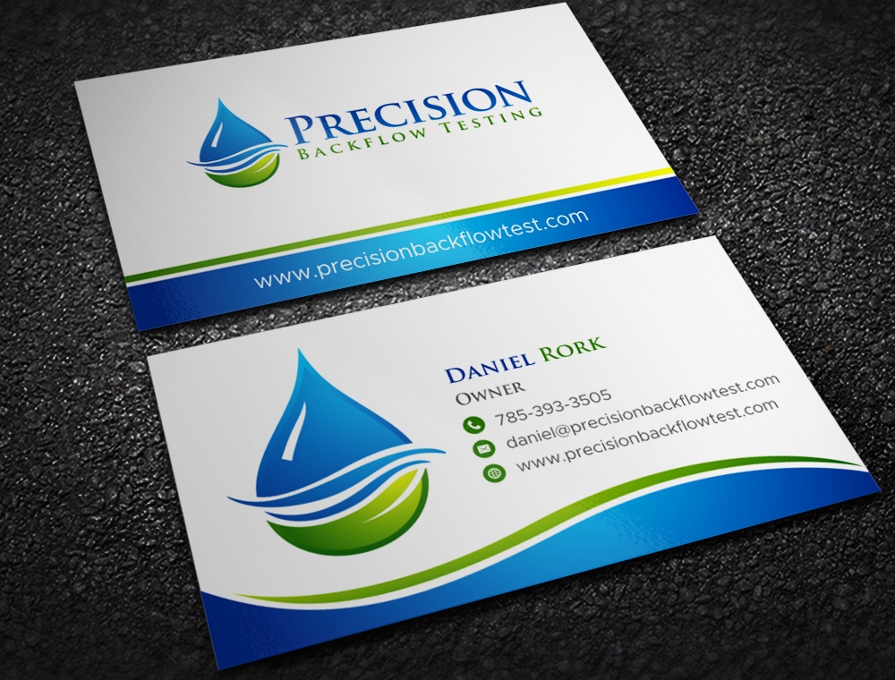Precision Backflow Testing logo design by Kindo