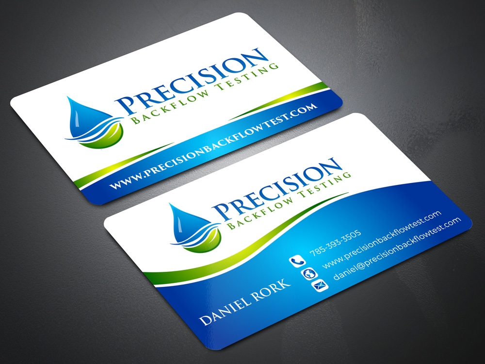 Precision Backflow Testing logo design by Gelotine