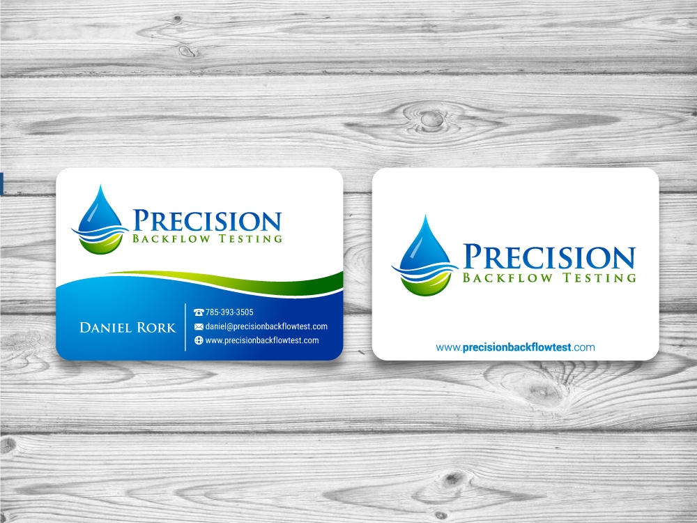 Precision Backflow Testing logo design by jaize