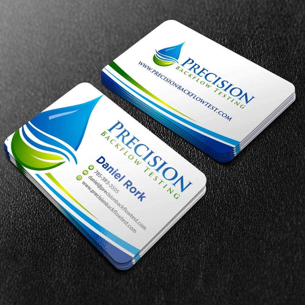 Precision Backflow Testing logo design by mattlyn