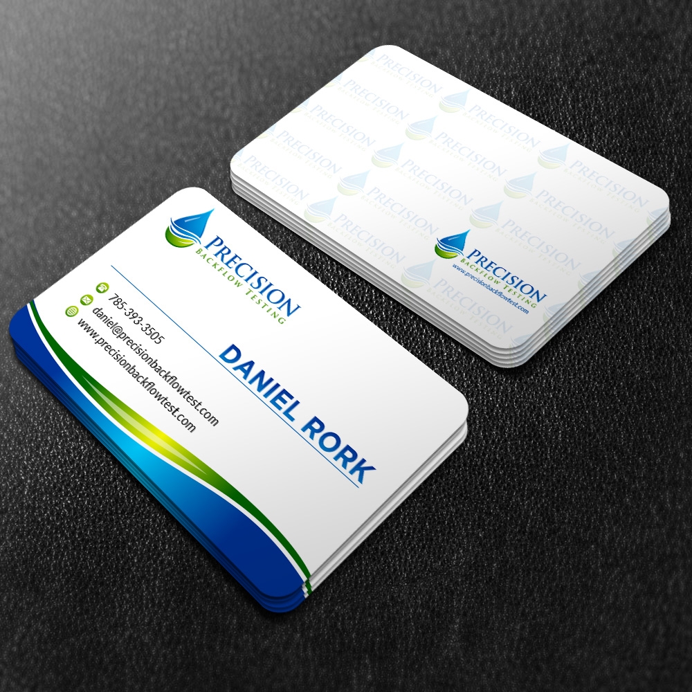 Precision Backflow Testing logo design by mattlyn