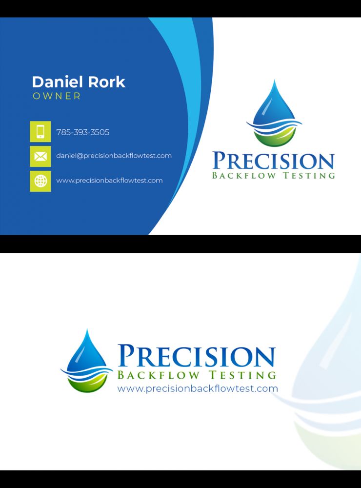 Precision Backflow Testing logo design by kunejo
