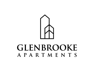 Glenbrooke Apartments logo design by oke2angconcept