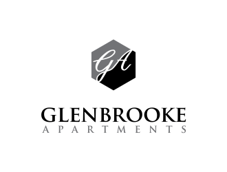 Glenbrooke Apartments logo design by oke2angconcept