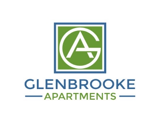 Glenbrooke Apartments logo design by Benok