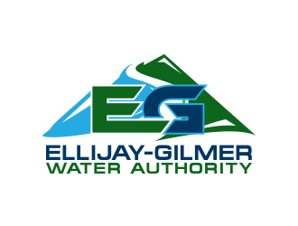 Ellijay-Gilmer Water Authority logo design by Hidayat