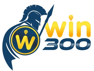 WIN 300 logo design by Erasedink