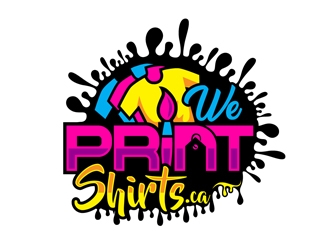 We Print Shirts logo design by DreamLogoDesign