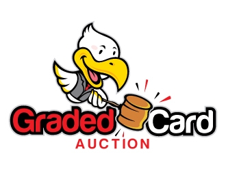 Graded Card Auction logo design by REDCROW