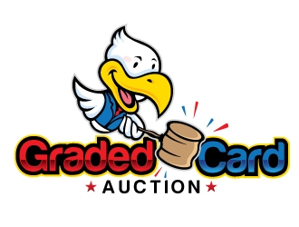 Graded Card Auction logo design by REDCROW