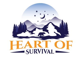 Heart of Survival logo design by Upoops