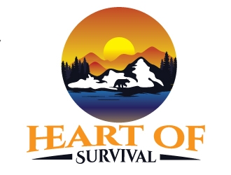Heart of Survival logo design by Upoops